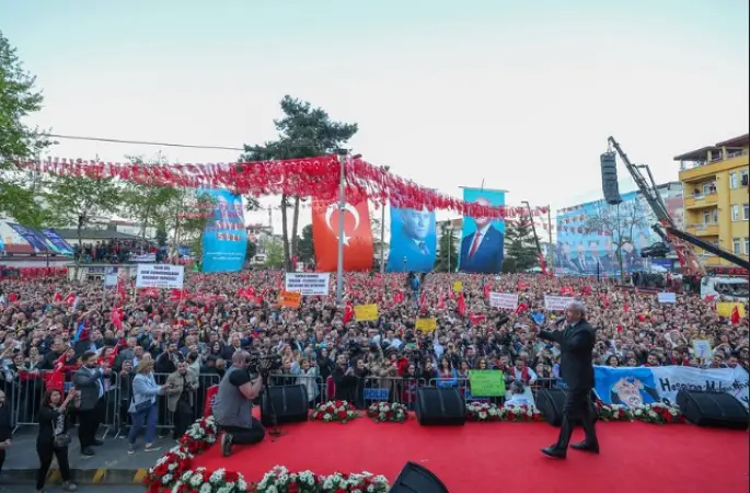 CHP Lideri ve Cumhurbaşkanı Adayı Kılıçdaroğlu, Ordu’da: “Darbe Değil Demokrasi, Demokrasi! Sandıktan Demokrasi Çıkacak!”