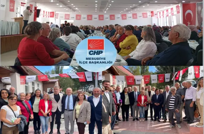 CHP Mesudiye'de Halkla Buluştu: Yerel Sorunlar ve Çözüm Önerileri Masaya Yatırıldı