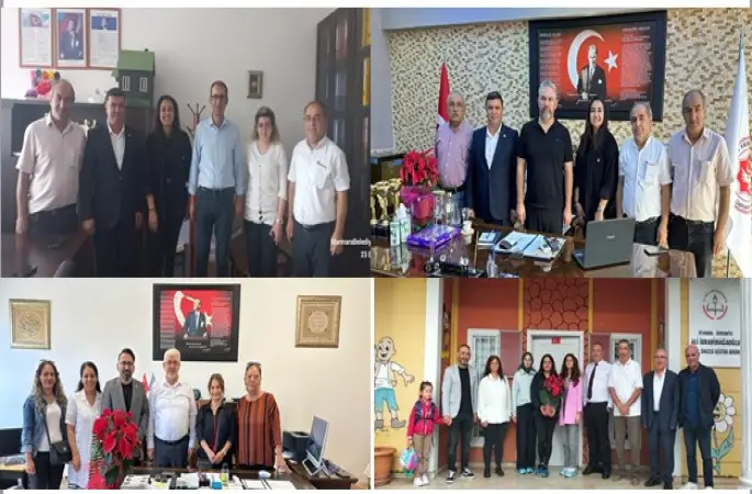 CHP Ümraniye İlçe Başkanlığı, 2024-2025 eğitim-öğretim yılına destek amacıyla eş zamanlı olarak ilçedeki tüm mahallelerdeki okulları ziyaret etti