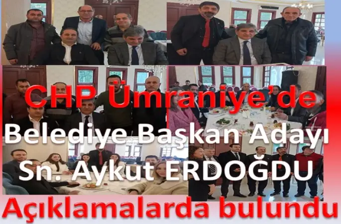 CHP Ümraniye İlçe Başkanlığı'ndan Seçim Heyecanı: "Ümraniye’de Tam Yol İleri!"