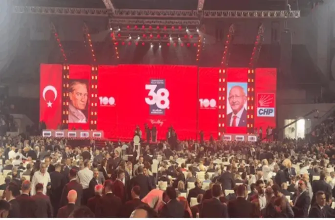 CHP'de 38. Olağan Kurultayı'nda yapılan seçimde PM ve YDK üyeleri belli oldu