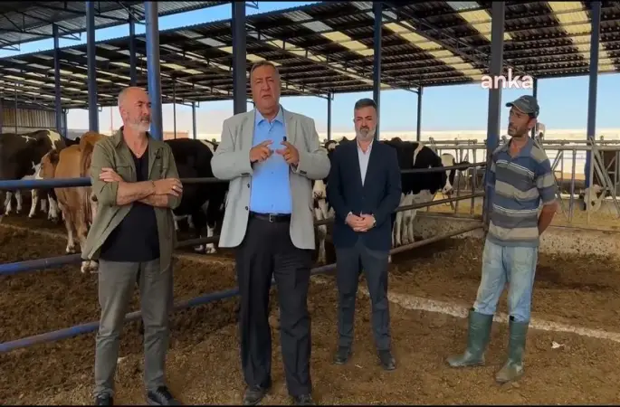 CHP'li  Niğde Milletvekili Gürer, besicilerle görüştü: "Yanlış politikalar nedeniyle ithalat kaçınılmaz hale geldi" Dedi.