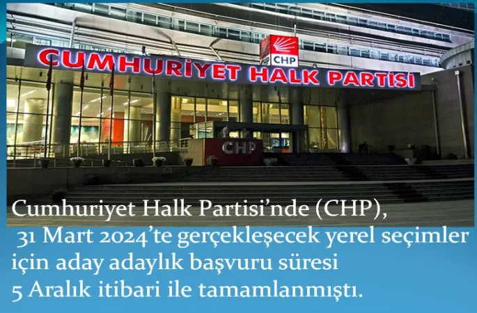 CHP'nin 126 belediye için başkan adayları belli oldu, aralarında İstanbul'un ilçeleri de var: İşte o isimler...