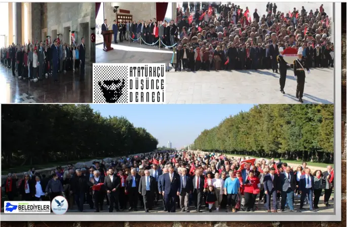 Cumhuriyet Coşkusu Anıtkabir'de Dorukta: ADD'den Anlamlı 29 Ekim Töreni! CUMHURİYET'İN YENİDEN YÜKSELİŞ YEMİNİ!