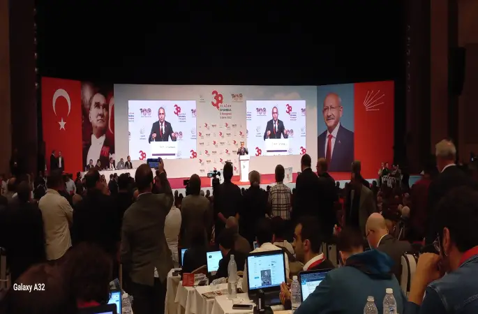 Cumhuriyet Halk Partisi (CHP) İstanbul İl Başkanı’nın ve 196 kurultay delegesinin belirleneceği 38. Olağan İstanbul İl Kongresi