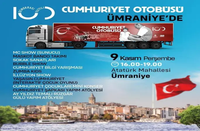 Cumhuriyet Otobüsü Ümraniyede