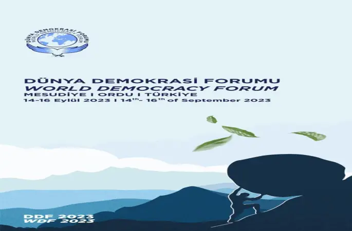 Dünya Demokrasi Forumu’n dan ÇAĞRI  14-16 Eylül 2023 tarihinde, Cumhuriyetimizin 100. Yılında, ilçemiz Mesudiye’de düzenlenecek Dünya Demokrasi Forumu’na sizleri davet etmek istiyoruz.