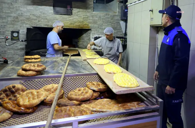 Eyüp Sultan Belediyesi fırınları denetledi