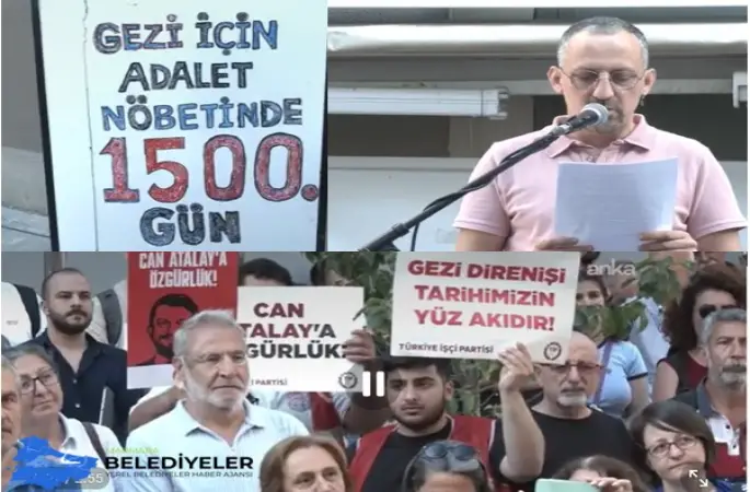 "Gezi" tutukluları için İzmir'de özgürlük çağrısı: Hukuksuzluğun bin 500'üncü günü