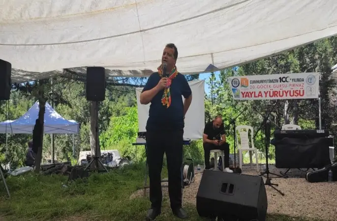 Göcek Gürsu Pırnaz Yörük Yürüyüşüne  Yazarımız Doç. Dr. Devrim Alkaya da katıldı.