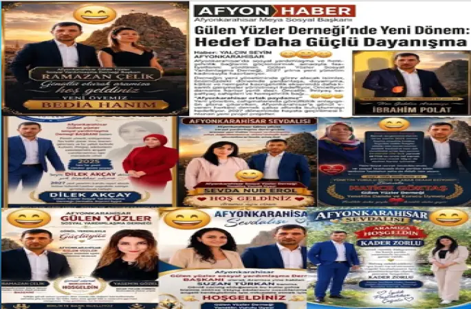 Gülen Yüzler Derneği’nde Yeni Dönem: Hedef Daha Güçlü Dayanışma