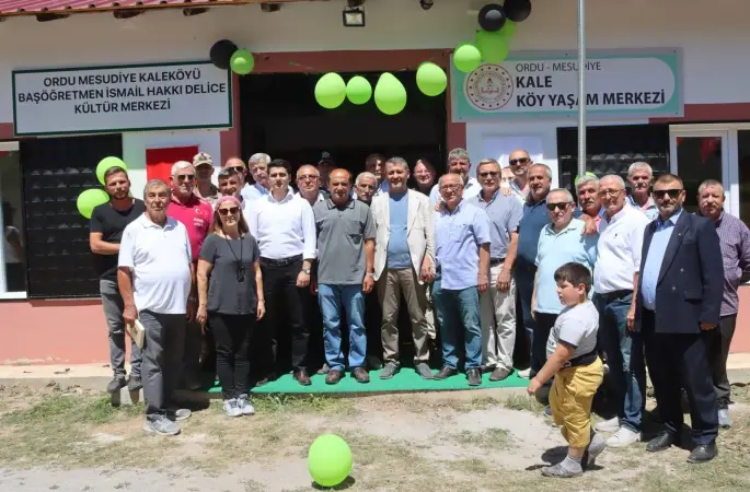 Hacı Emiroğlu Beyliğinin Başkenti Mesudiye Kale Köyün 'de Kültür Merkezi Açılışı Gerçekleşti