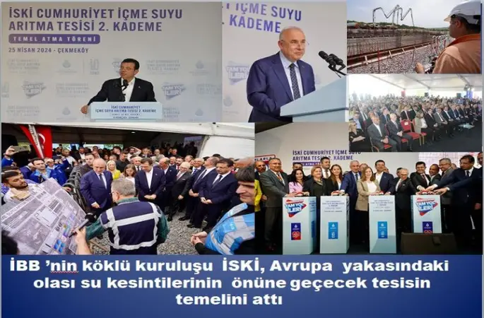 İBB Başkanı İMAMOĞLU'ndan Melen Barajı’nı derhal yapın, Kanal İstanbul’u kapıdan içeri sokmayın..” Çağrısı