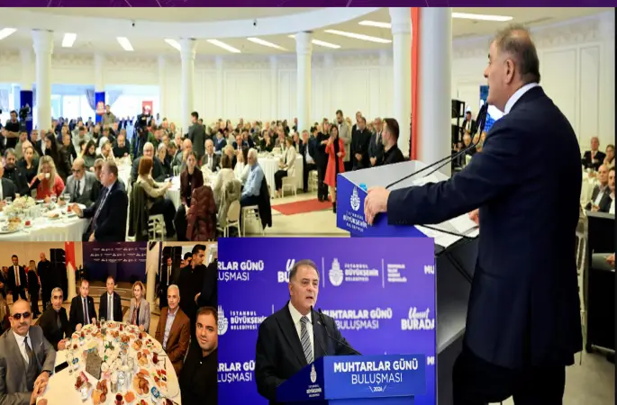 İBB Başkanvekili Nuri Aslan, İstanbul’un  Muhtarlarıyla Buluştu  İbb Başkanvekili Nuri Aslan: ”Mahallelerimizin Sesini  Bize Taşımaya Devam Edin”