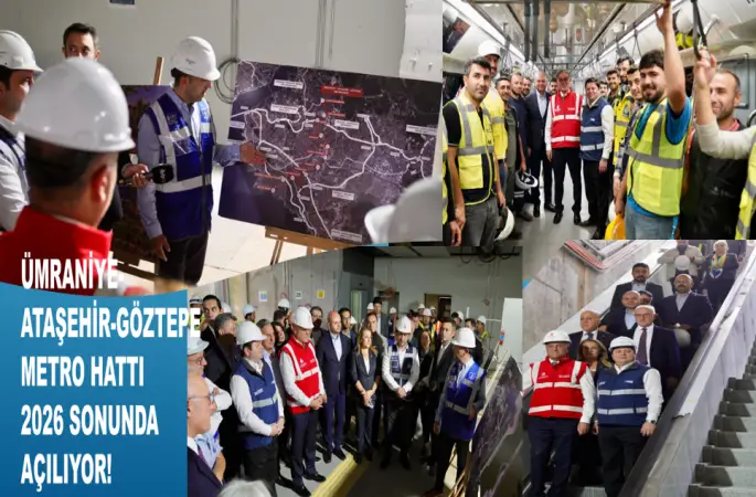 İbb Başkanvekili Nuri Aslan Ümraniye-Ataşehir-Göztepe Metro Hattı 2026 Sonunda Açılıyor!