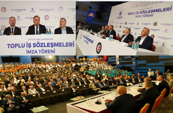 İbb İle Hak-İş Sendikaları Arasında 45 Bin Çalışanı Kapsayan Toplu İş Sözleşmesi!