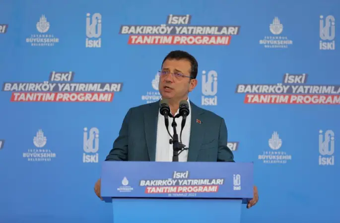 İBB  İSKİ BAKIRKÖY’ÜN ALT YAPI SORUNU 450 MİLYON LİRALIK YATIRIMLA ÇÖZÜLDÜ.  İSKİ ‘Bakırköy Atık Su ve Yağmur Suyu ve Dere Islahı Yatırımları Açılış