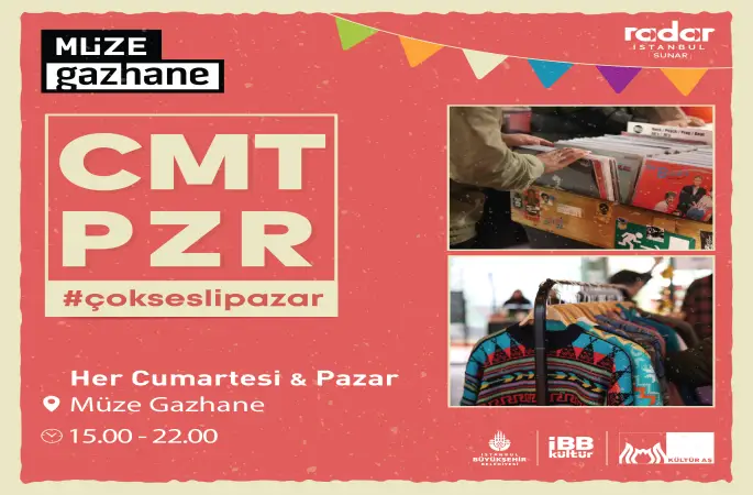 İBB iştiraklerinden Kültür AŞ tarafından organize edilen Çok Sesli Pazar, artık her cumartesi – pazar Müze Gazhane’de ziyaretçilerini ağırlıyor.