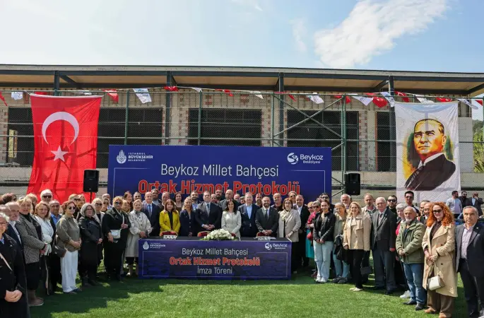 İBB ve Beykoz Belediyesi’nden Ortak Adım: Millet Bahçesi Projesiyle Beykoz’a Nefes Geliyor