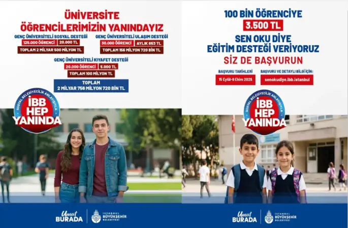 İBB’den Gençlere  Dev Kaynak Eğitimde Fırsat Eşitliği Hamlesi