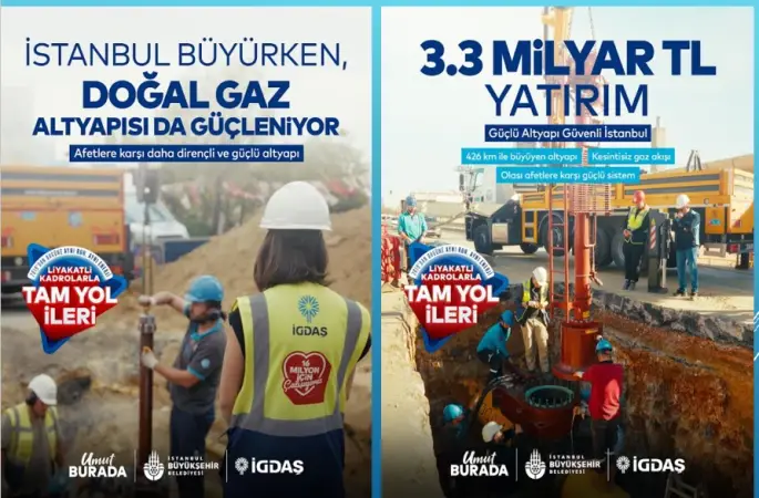 İbb’den İstanbul’un Doğal Gaz Altyapısına 3,3 Milyar Tl’lik Dev Yatırım