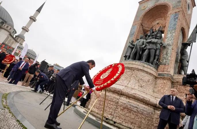 İMAMOĞLU RESMİ ‘19 MAYIS TÖRENİ’NİN ARDINDAN AÇIKLAMALARDA BULUNDU