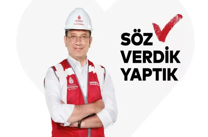 İMAMOĞLU SÖZ VERDİK YAPTIK DEDİ