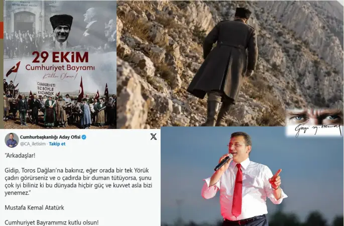 İmamoğlu'ndan videolu 29 Ekim kutlaması: Atatürk'ün o sözlerini hatırlattı