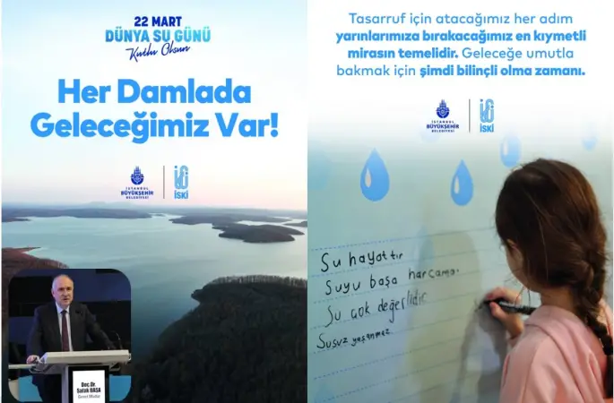 İSKİ Genel Müdürü Doç. Dr. Şafak Başa: “Her Damlayı Koruduk, İstanbul’u Susuz Bırakmadık”dedi