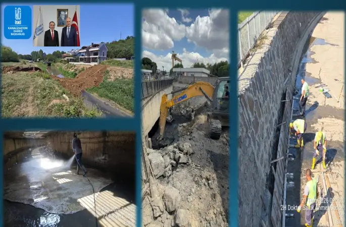 İSKİ Genel Müdürü Doç. Dr. Şafak Başa Önderliğinde Kanalizasyon Dairesi Başkanlığı İstanbul'un Derelerinde Taşkın Riskine Karşı Seferberlik Başlattı