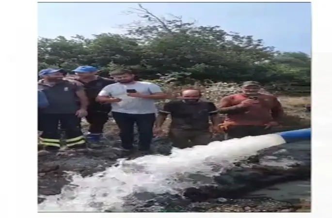 İSKİ Genel Müdürü Dr. Şafak BAŞA nın İstanbul’un  Su Sorunu Yaşamaması için  Yeraltı Suları ve Göletler Şube Müdürlüğünce Derin sondaj kuyusu  ile Çözüm üretiyor.