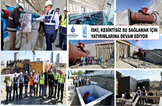 İski, Kesintisiz Su Sağlamak İçin Yatırımlarına Devam Ediyor