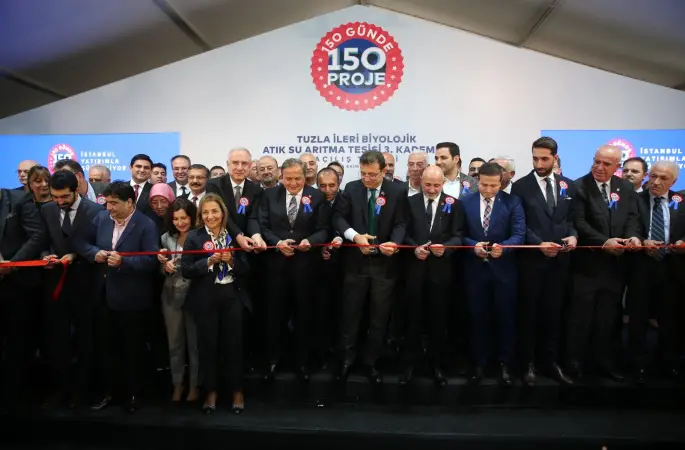 İSKİ, Türkiye’nin En Büyük İleri Biyolojik Atık Su Arıtma Tesisini Hizmete Açtı