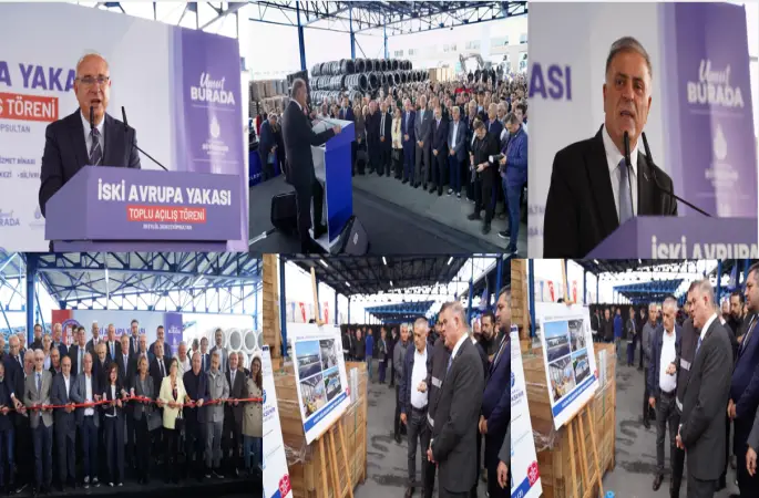 İski’den Avrupa Yakası’nda Altyapı Ve Afet Hamlesi: 6 Yeni Tesis Hizmete Açıldı