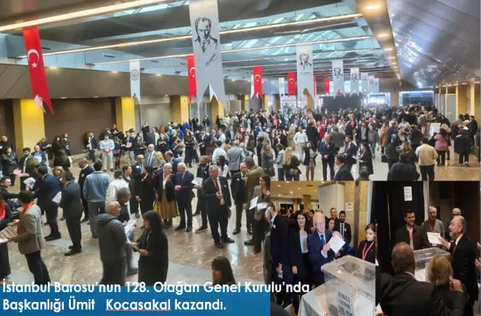 İstanbul Barosu seçimleri: Ümit Kocasakal yeni başkan seçildi