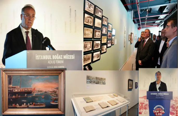 İstanbul Boğaz Müzesi Ve “Mehtabı Sürükledik Sularda” Sergisi Kabataş’ta Açıldı