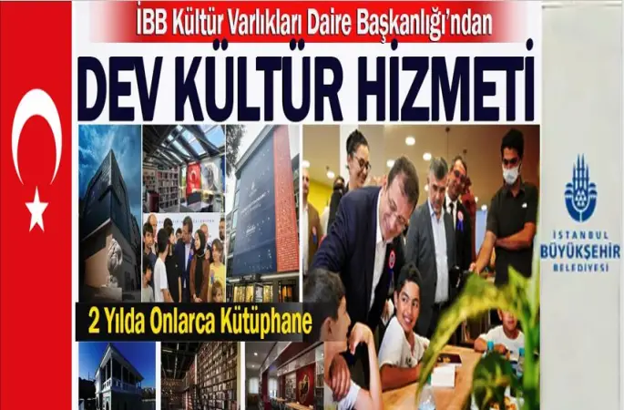 İstanbul Büyükşehir Belediyesi, 2 yılda 50’ye yakın yeni kütüphane açılışı gerçekleştirdi.