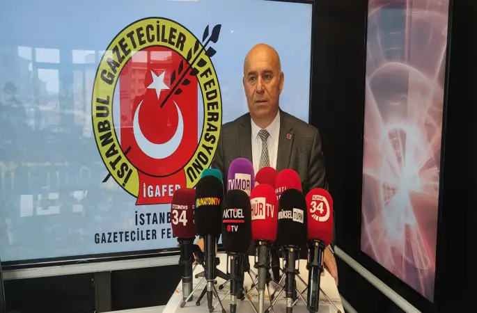 İstanbul Gazeteciler Federasyonu Genel Kurulu Yeniden  Adil KOÇALAN Dedi.