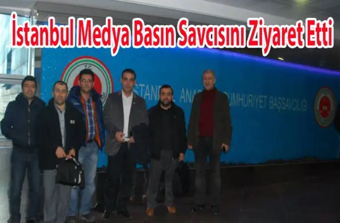 İstanbul Medya Derneği Basın Savcılığını Ziyaret Etti.