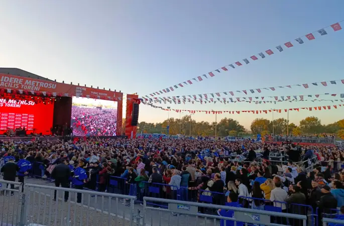 İzmir Büyükşehir Belediyesi Başkanı Sn.Tunç SOYER in Narlıdere Metro Açılışı  24 Şubat 2024