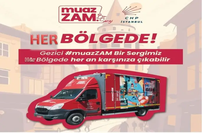 KAYMAKAMLIK CHP’NİN ”MUAZ ZAM” SERGİSİNİ YASAKLADI