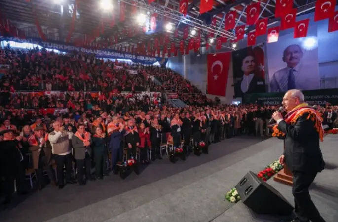 Konya’da ’Büyük Yörük Türkmen Buluşması’ etkinliğine Cumhuriyet Halk Partisi (CHP) Genel Başkanı Kemal Kılıçdaroğlu  katıldı.
