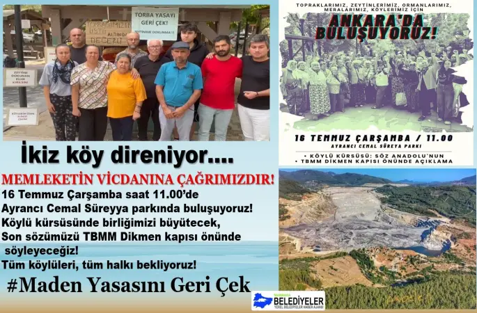 Köylülerden Maden Yasasına Karşı Nöbet Çağrısı: "Biz Bitti Demeden Bitmeyecek!"