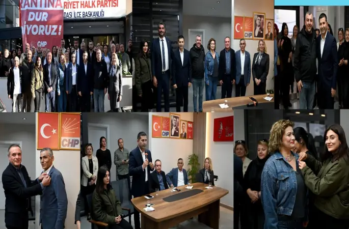 KUŞADASI'NDA MEMLEKET PARTİLİLER YUVALARINA DÖNDÜ,CHP GRUP BAŞKAN VEKİLİ GÜNEL: "HERKESE KAPIMIZ SONUNA KADAR AÇIK'