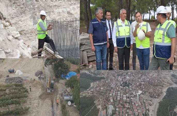 Manisa Büyükşehir Belediyesi’nden Gördes’in içme suyu altyapısına 120 milyon TL’lik yatırım