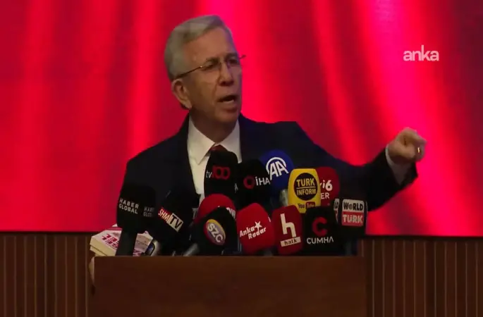 Mansur Yavaş 'evden çık' diyerek seslendi: 'Melih Gökçek yargılanmadan asla adaletten bahsedilemez'dedi.