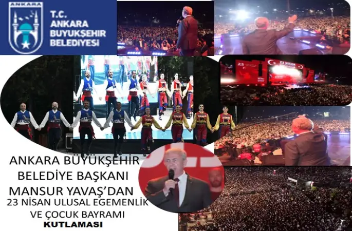 MANSUR YAVAŞ’TAN BÜYÜKELÇİ VE MİSYON ŞEFLERİNE 23 NİSAN RESEPSİYONU