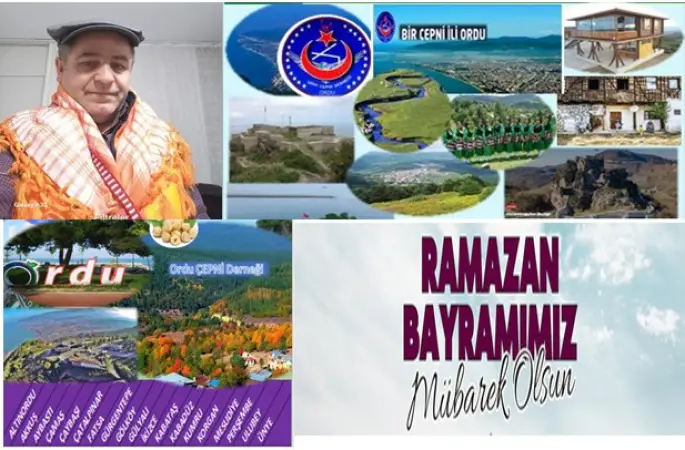 ORDU ÇEPNİ DERNEK BAŞKANI HÜSEYİN OKUMUŞ BAYRAM MESAJI YAYINLADI.