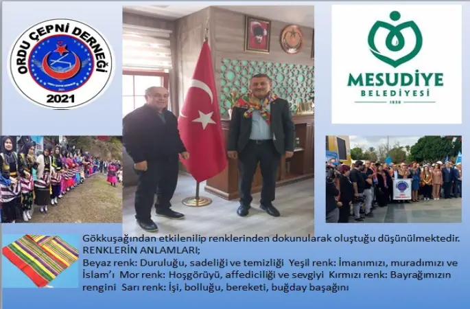ORDU ÇEPNİ DERNEK BAŞKANI HÜSEYİN OKUMUŞ MESUDİYE BELEDİYE BAŞKANLIĞINI ZİYARET ETTİ