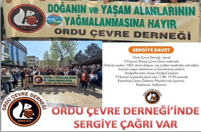 ORDU ÇEVRE DERNEĞİNDEN ÇAĞRI VAR